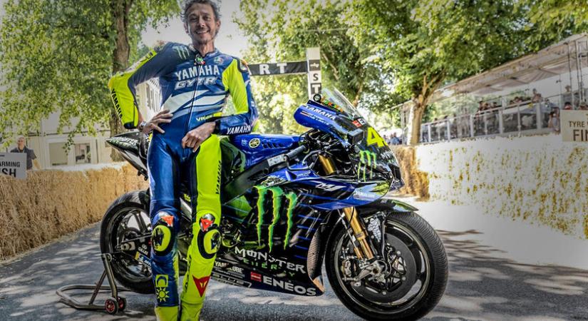 Rossi ismét bőrruhát húzott - Legendás versenyző, legendás helyszín