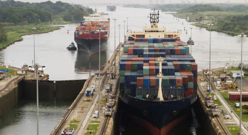 Aszály miatt korlátozza a hajóforgalmat a Panama-csatorna