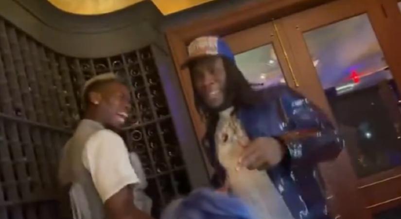 Pogba túltette magát az Eb-szégyenen, híres énekessel táncolt Miamiban - videó