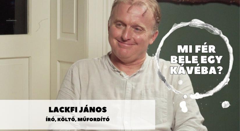Mi fér bele egy kávéba? Lackfi Jánossal beszélgetünk szombaton a Maszolon