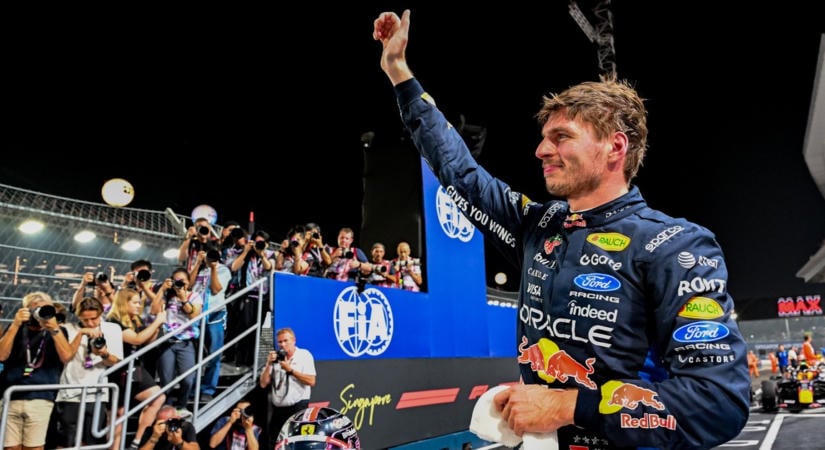 Verstappen hengerelt Szingapúrban, Antonelli tovább növelte előnyét
