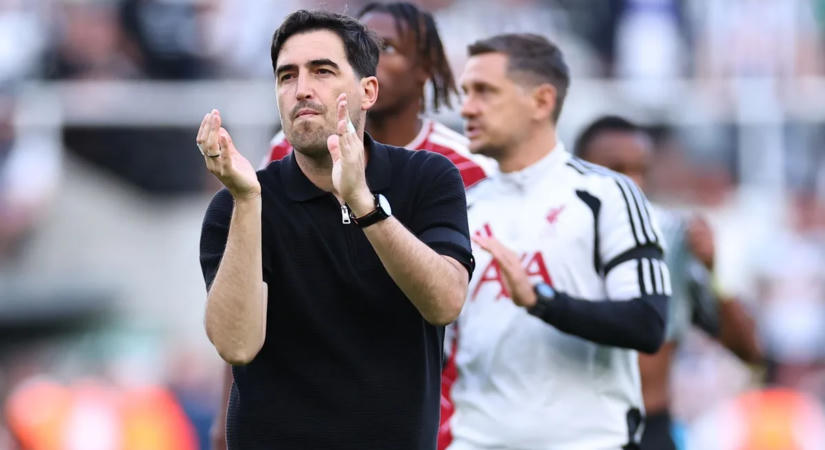 „Az egy pont nem sok, de legalább valami” – Andoni Iraola a Newcastle elleni döntetlenről