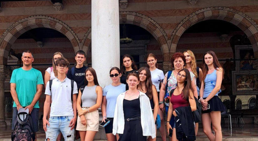 Olaszországban töltöttek élménydús napokat az EJROK diákjai