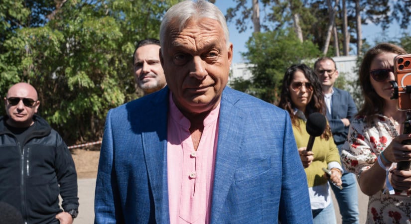 Orbán körbevezette a Blikket a Fidesz-székházban, majd azt mondta: „Öregember vagyok”