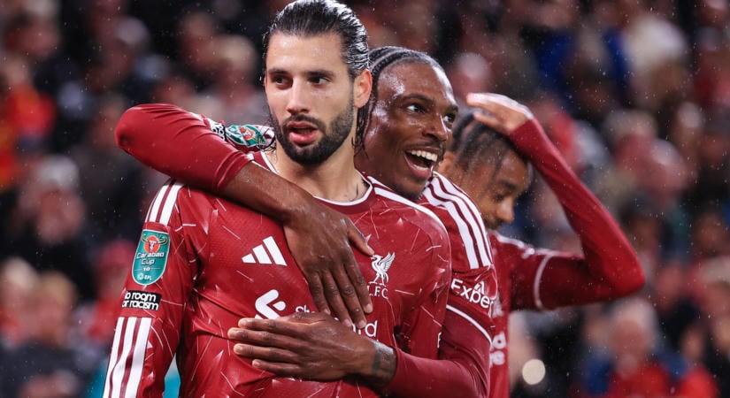 A Liverpool-edző Szoboszlai csodagóljáról: "Más játékosnál azt gondolnád, hogy túl messze van"