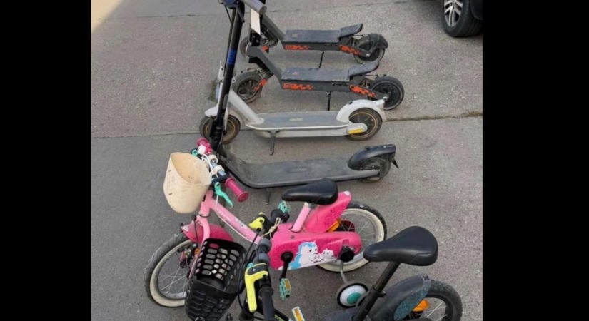 Rollerekre, biciklikre szakosodtak a hajdúhadházi tolvajok