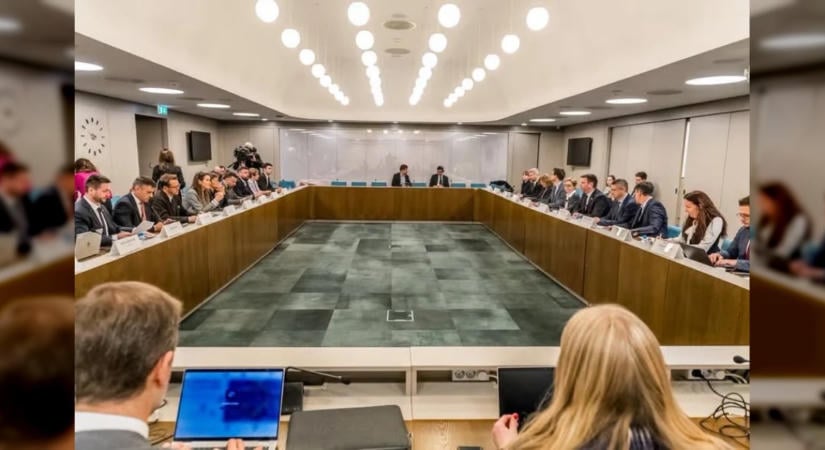 Az Európai Parlament delegációját fogadta Vitézy Dávid