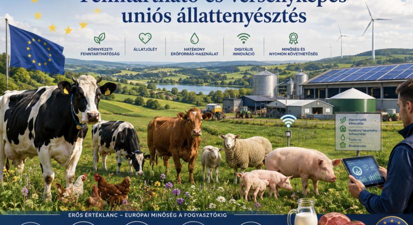 Megjelent az új uniós állattenyésztési stratégia