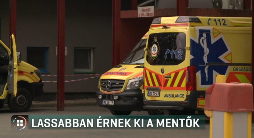 Fél órát várnak a mentőre: Észak-Magyarországon a legsürgősebb eseteknél sem javult a kiérkezési idő