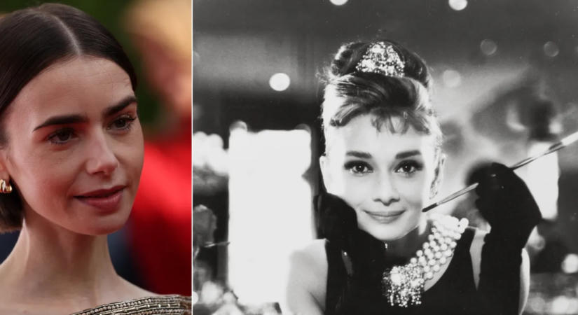 A magyar olvasóknak mesélt Lily Collins Audrey Hepburnről: "Ő már nagyon régóta része az életemnek"