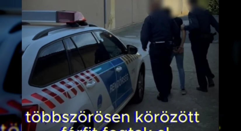 Jánosházán fogták el a rendőrök a többszörösen körözött férfit, akinél kábítószer-fogyasztást mutattak ki
