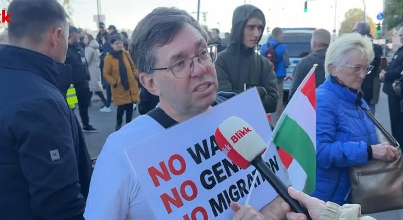 „Az édesapám harcolt 1956-ban” - a Zászlómeneten találkoztunk egy amerikai-magyar kettős állampolgárral, aki elmesélte, miért költözött haza