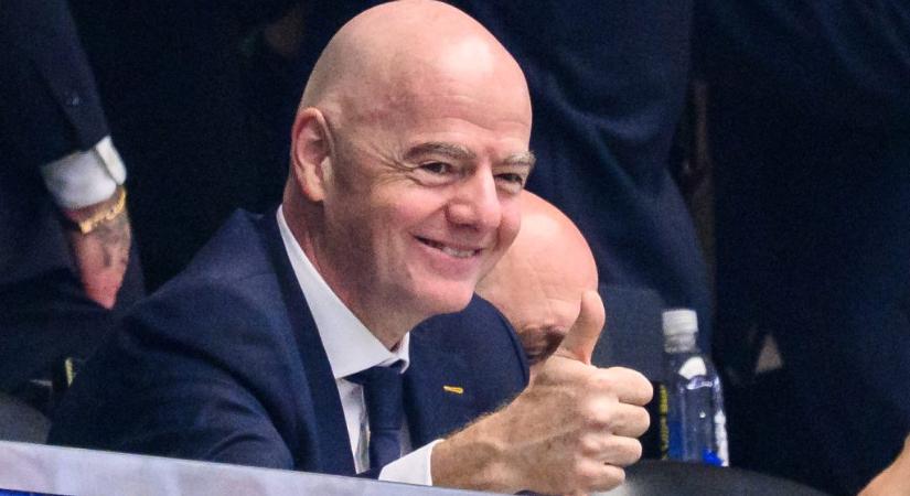 Óriási támogatottságot élvez Gianni Infantino a FIFA tagjainál