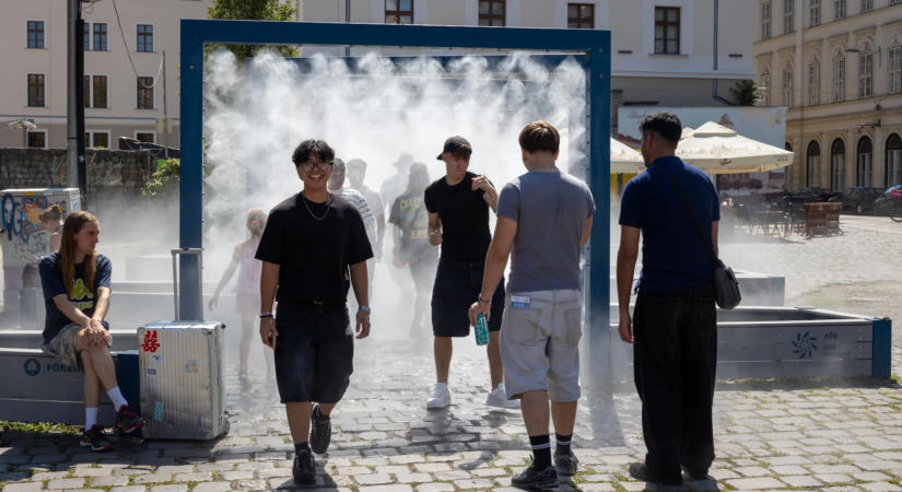 Melegrekordok sorozata dőlt meg szerdán