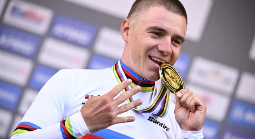 Evenepoel: Sohasem adom fel, jövőre az ötödik arany a cél!