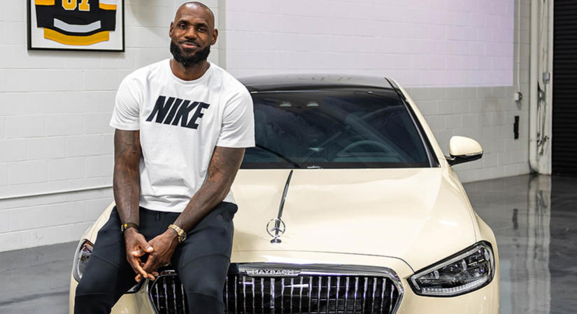 LeBron James tervezte ezt a különleges Maybachot