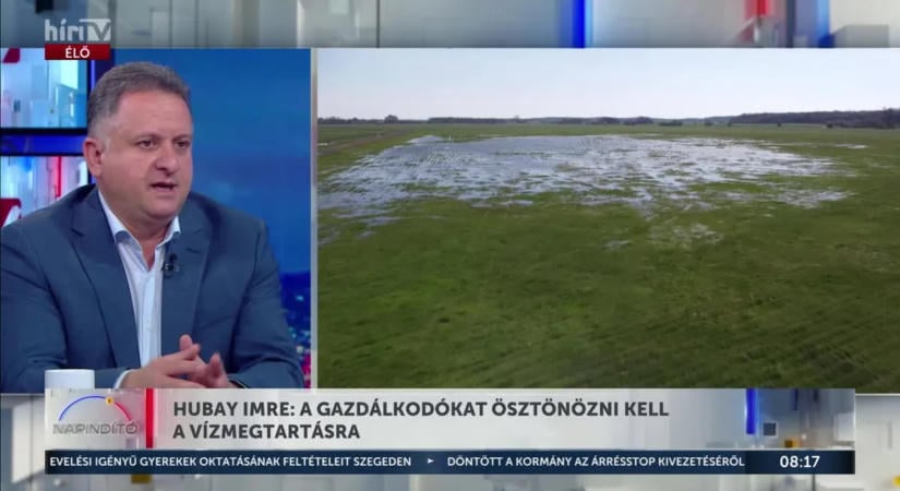 Átfogó, többéves vízmegtartási programot jelentett be Magyar Péter miniszterelnök