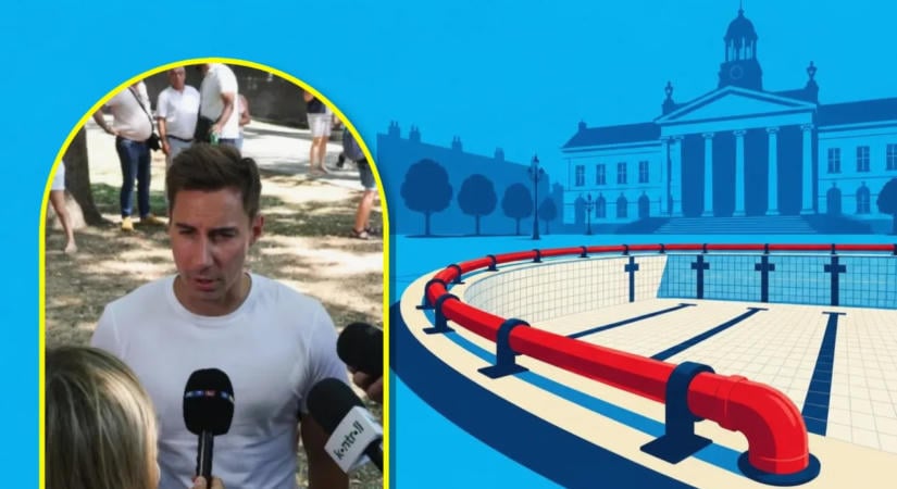 Radnai Márk elmondta a pattanásig feszült fórumon, miért zárt be az uszoda