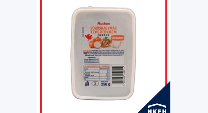 Az Auchan visszahívta a vöröshagymás sertés tepertőkrémjét szalmonella miatt