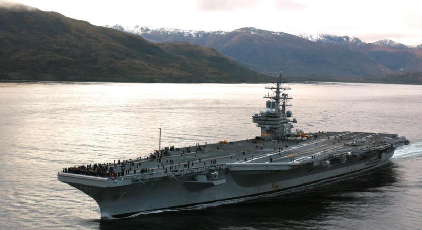 Az USA sürgősen újra hadrendbe állítja az USS Ronald Reagant