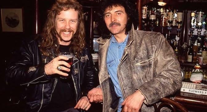 Tony Iommi volt a legnagyobb hatással James Hetfield-re