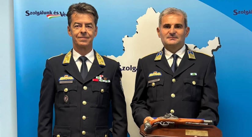 41 év szolgálat után rendelkezési állományba vonul a medgyesegyházi őrsparancsnok