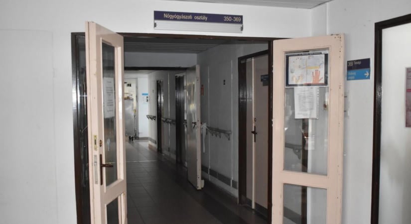 Megújul a nőgyógyászati részleg a veszprémi kórházban