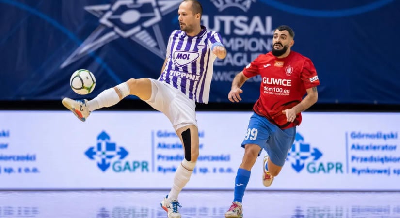 Döntetlennel vált biztossá az Újpest kiesése a futsal BL-ben