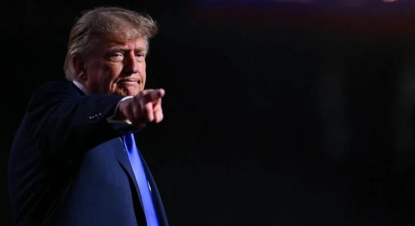 Trump beszéde teljes káoszba fulladt
