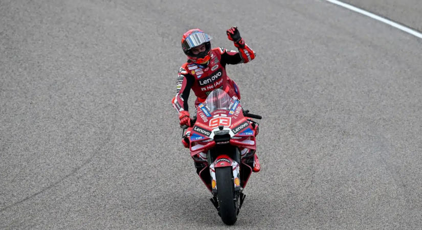 Aragónban továbbra sincs ellenfele: Márquez újra nyert a Ducatival