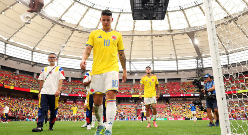 James Rodríguez visszavonul a kolumbiai válogatottól