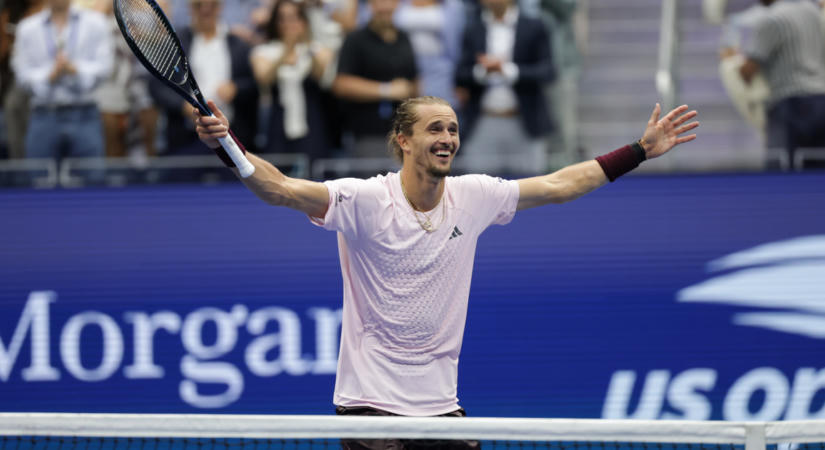 Alexander Zverev elsőre nem is realizálta, hogy megnyerte a US Opent