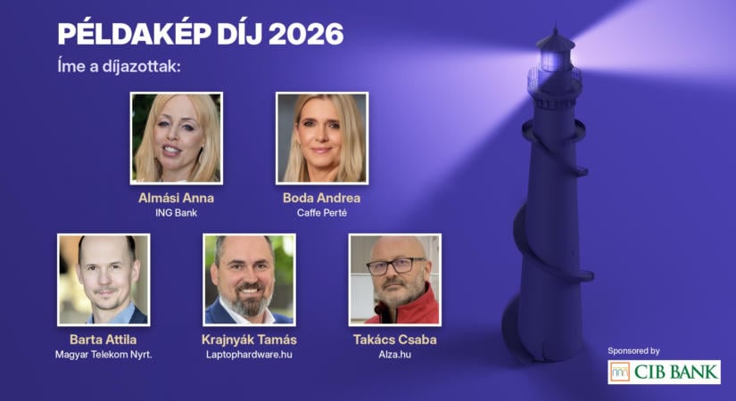 Átadták a 2026-os Példakép díjakat