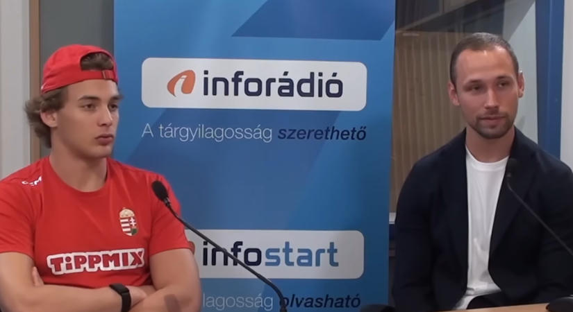 Szongoth Domán az Arénában: engem nem a sztárság érdekel, csak az NHL-ben akarok játszani
