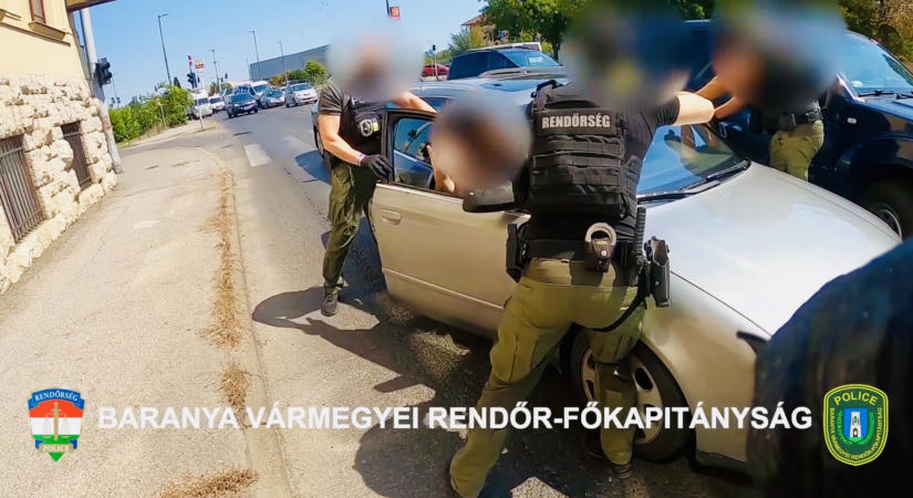 Közel 10 milliós betörés Sásdon: két férfi került őrizetbe – VIDEÓ