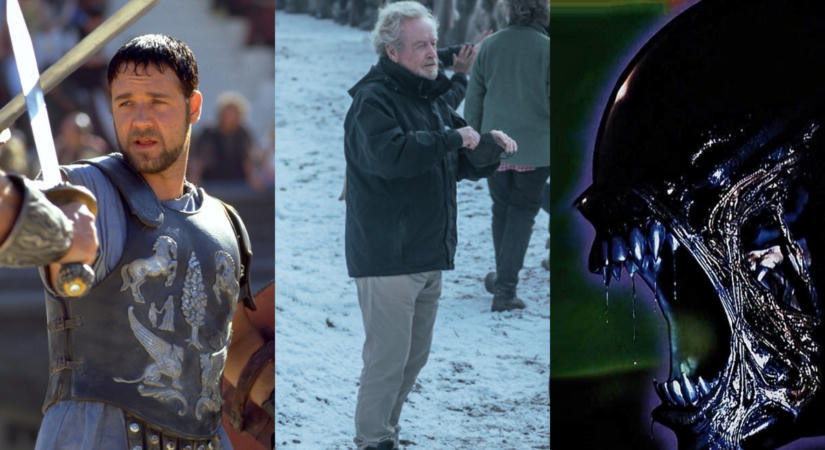 Ridley Scott: "Nem filmalkotó vagyok, hanem egy influenszer"