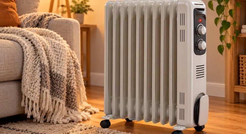 Ennyit fogyaszt egy olajradiátor egy éjszaka alatt, forintra számolva