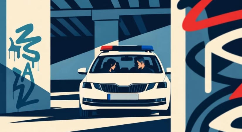Magyar Helsinki Bizottság: szolgálati autóban kért csókot a rendőr a 17 éves lánytól