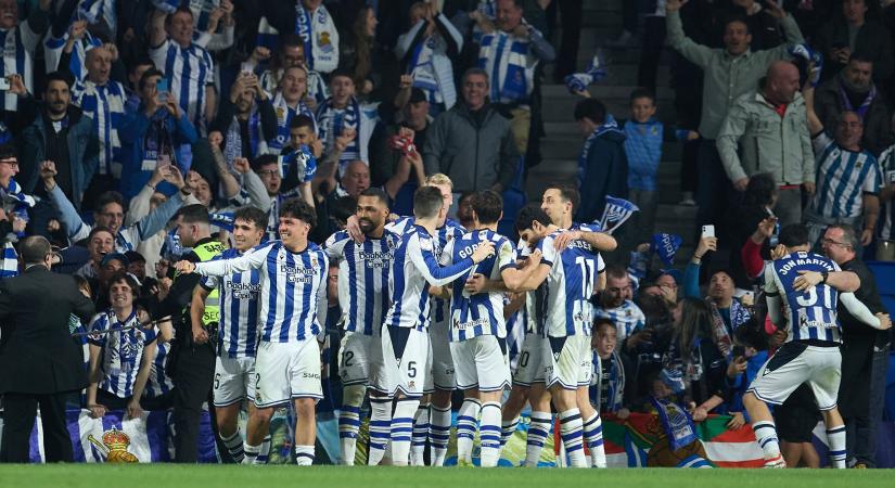 Király Kupa: A Real Sociedad kiharcolta a továbbjutást, kialakult a döntő mezőnye - videó