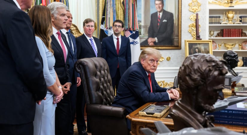 Donald Trump olyat tett, amit eddig egy amerikai elnök sem a múltban
