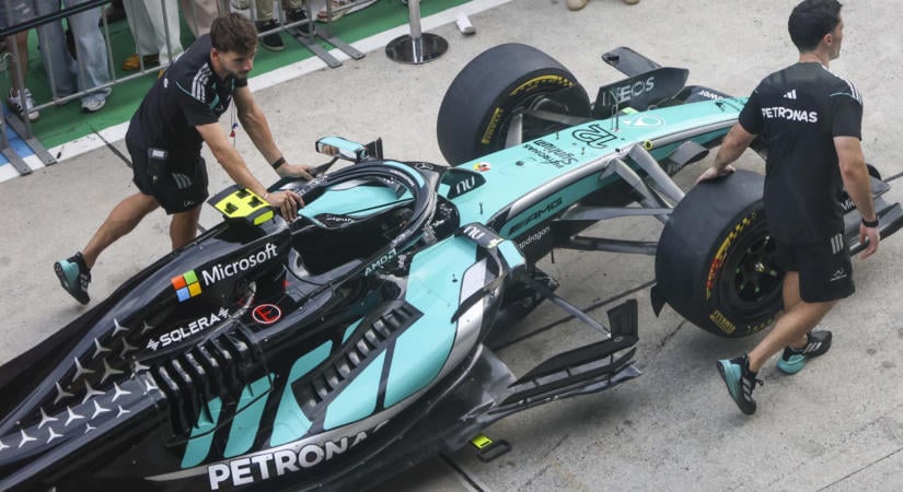 Russell lehűtötte a várakozásokat a Mercedes új fejlesztése kapcsán